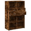 vidaXL Highboard R&auml;uchereiche 80x42,5x124 cm Holzwerkstoff