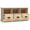 vidaXL TV-Schrank Sonoma-Eiche 100x35x50 cm Holzwerkstoff