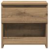 vidaXL Nachttisch Artisan-Eiche 40x30x39 cm Holzwerkstoff