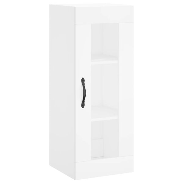 vidaXL Wandschrank Wei&szlig; 34,5x34x90 cm
