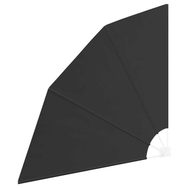 vidaXL Balkon Sichtschutz Anthrazit 160 x 160 cm Polyester