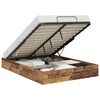 vidaXL Ottoman Bettgestell Altholz 203 x 150 x 25 cm Holzwerkstoff