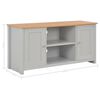 vidaXL TV-Schrank Grau 120x39x58 cm