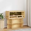 vidaXL Terrarium Braun 100 x 40 x 40 cm OSB