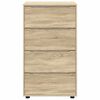 vidaXL Stauraumschr&auml;nke 2 pcs Sonoma-Eiche 60 x 48 x 105 cm