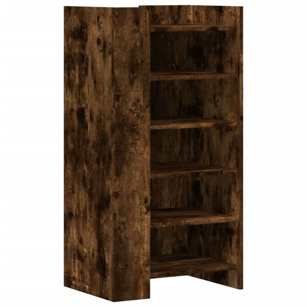 vidaXL Schuhschrank R&auml;uchereiche 52x37,5x100 cm Holzwerkstoff