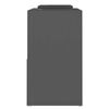 vidaXL TV-Schrank Grau 104x30x52cm Holzwerkstoff