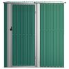 vidaXL Gartenhaus Gr&uuml;n 180,5x97x209,5 cm Verzinkter Stahl