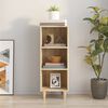 vidaXL Sideboard Sonoma-Eiche 34,5x32,5x90 cm Holzwerkstoff