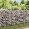 vidaXL Gabionenkorb Pflanzkasten Gem&uuml;se-Hochbeet Stahl 120&times;30&times;50 cm