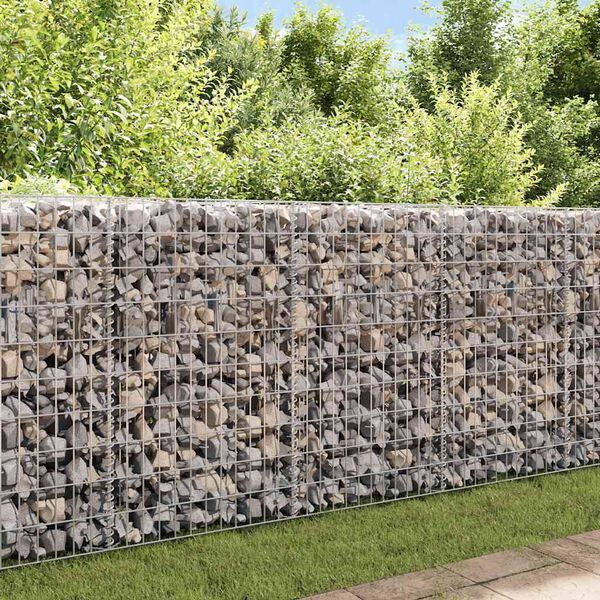 vidaXL Gabionenkorb Pflanzkasten Gem&uuml;se-Hochbeet Stahl 120&times;30&times;50 cm