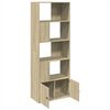 vidaXL B&uuml;cherregal Sonoma-Eiche 70x36x189 cm Holzwerkstoff