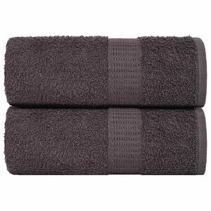 vidaXL Waschlappen FROGN 2 Stk. Anthrazit 15x21 cm 360 g/m&sup2;