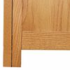 vidaXL Kleiderschrank mit Speicher mit T&uuml;r Braun Holzwerkstoff