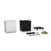 LECHUZA Pflanzgef&auml;&szlig; CUBE Cottage 40 ALL-IN-ONE Wei&szlig;