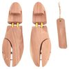vidaXL Schuhspanner mit Schuhl&ouml;ffel EU 44-45 Massivholz Zeder