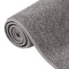 vidaXL Teppich Kurzflor 80x150 cm Grau