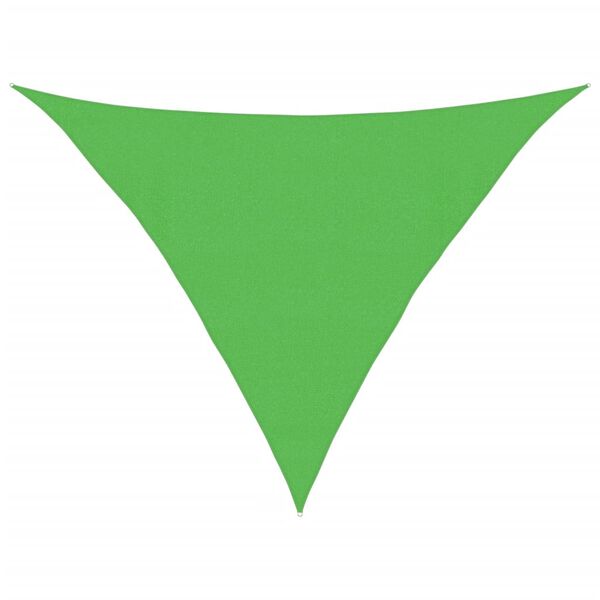 vidaXL Sonnensegel 160 g/m&sup2; Hellgr&uuml;n 4x4x5,8 m HDPE
