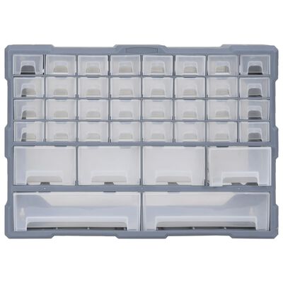 vidaXL Multi-Schubladen-Organizer mit 38 Schubladen 52x16x37,5 cm