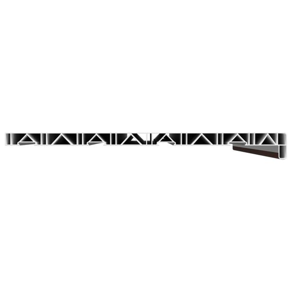 vidaXL Fensterbank Braunes Holz 60 x 45 x 4,5 cm PVC