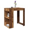 vidaXL Bartisch Altholz-Optik 102x70x103,5 cm Holzwerkstoff
