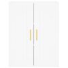 vidaXL Wandschrank Wei&szlig; 69,5x34x90 cm Holzwerkstoff