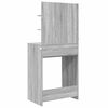 vidaXL Schlafzimmer-Frisiertische Graues Sonoma 80 x 39,6 x 135 cm