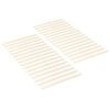 vidaXL Bettlatten 32 stk. Natur 90 x 6 x 1,3 cm Massives Kiefernholz