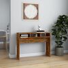 vidaXL Konsolentisch R&auml;uchereiche 105x30x80 cm Holzwerkstoff