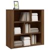 vidaXL Sideboard Braun Eichen-Optik 80x30x80 cm Holzwerkstoff