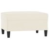 vidaXL 4-tlg. Sofagarnitur Creme Samt