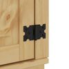 vidaXL Schrank mit Regal SKI 8 pcs Honigbraun Massives Kiefernholz