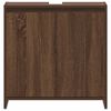vidaXL Badschrank Braun Eichen-Optik 60x33x61 cm Holzwerkstoff