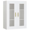 vidaXL H&auml;ngeschrank Wei&szlig; 69,5x34x90 cm