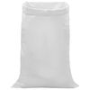 vidaXL Gewebte S&auml;cke 10 Stk. Wei&szlig; 80 x 125 cm PP