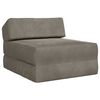 vidaXL Klappsofa Bett Hellgrau 60 x 70 x 41 cm Stoff