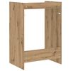 vidaXL Waschmaschinen-Schrank Kunsthandwerk Eiche 67,5 x 48 x 97 cm