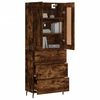 vidaXL Highboard R&auml;uchereiche 69,5x34x180 cm Holzwerkstoff