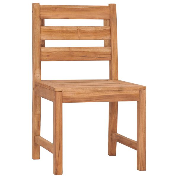 vidaXL Gartenst&uuml;hle 8 Stk. Massivholz Teak