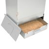 vidaXL R&auml;ucherofen mit Kaltrauchgenerator Verzinkter Stahl