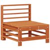 vidaXL Garten-Lounge-Set 5 pcs Wachsbraun Massives Kiefernholz