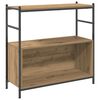 vidaXL B&uuml;cherregal 80 x 30 x 78,5 cm Holzwerkstoff Artisan-Eiche