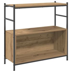 vidaXL B&uuml;cherregal 80 x 30 x 78,5 cm Holzwerkstoff Artisan-Eiche