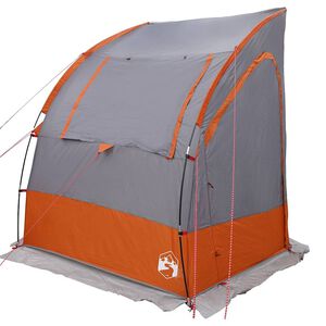 vidaXL Heckklappenzelt Personen 194 x 180 x 210 cm Grau und Orange