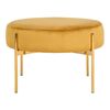 House Nordic Hocker Evie Senfgelb