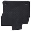 vidaXL Autofu&szlig;matte 4 pcs Schwarz VW f&uuml;r PASSAT B8 TPE