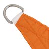 vidaXL Sonnensegel Oxford-Gewebe Quadratisch 4,5x4,5 m Orange