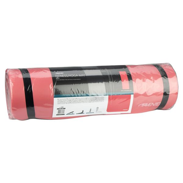 Avento Fitness/Yoga-Matte NBR Schaumstoff Rosa