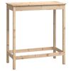 vidaXL Bartisch 100x50x110 cm Massivholz Kiefer