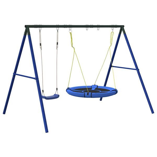 vidaXL Schaukel-Set mit Schaukelsitz und Nestschaukel